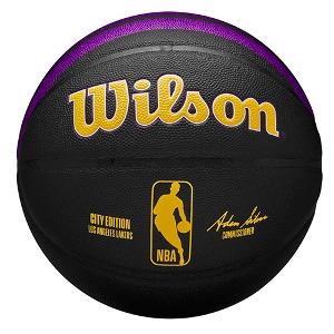 윌슨 NBA 시티 컬렉터 농구공 LA 레이커스 WZ4024114XB7점프몰