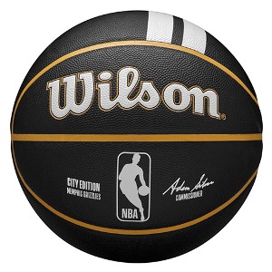 윌슨 NBA 시티 컬렉터 농구공 멤피스 그리즐리스 WZ4024115XB7점프몰